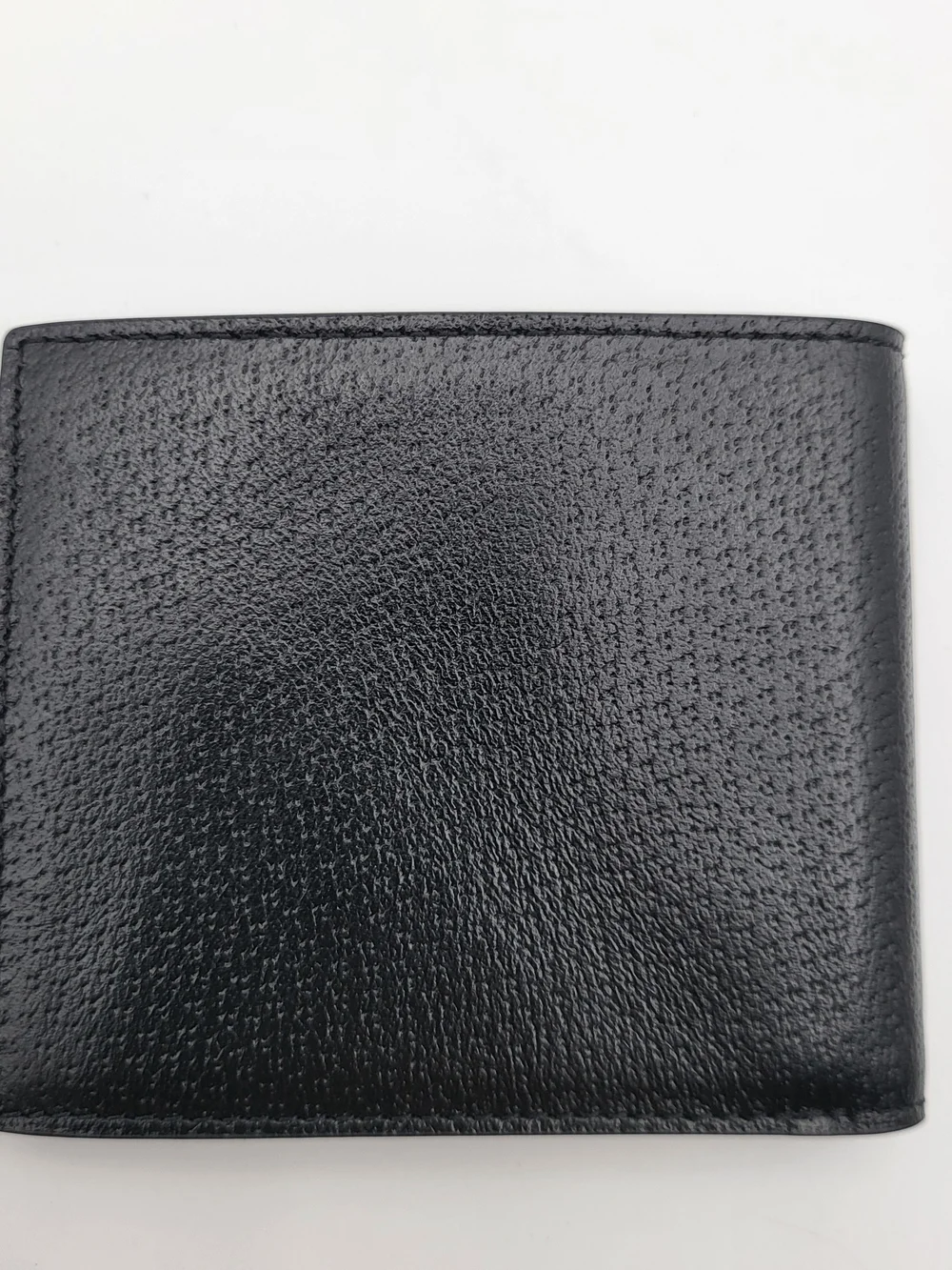 Gucci Black Grained Leather GG Bifold Wallet 428726..Like New !!!